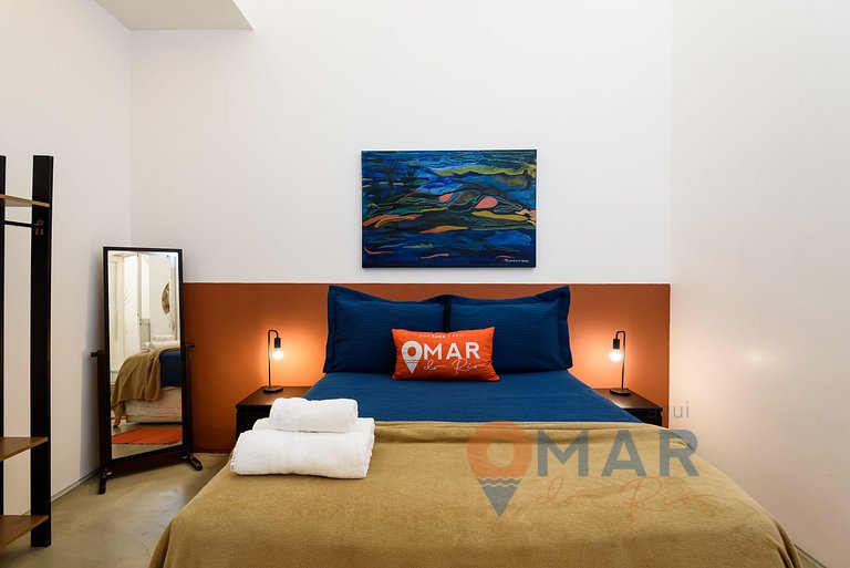 2BDRs and balcony w/ sea view in Ipanema | TXM 21S