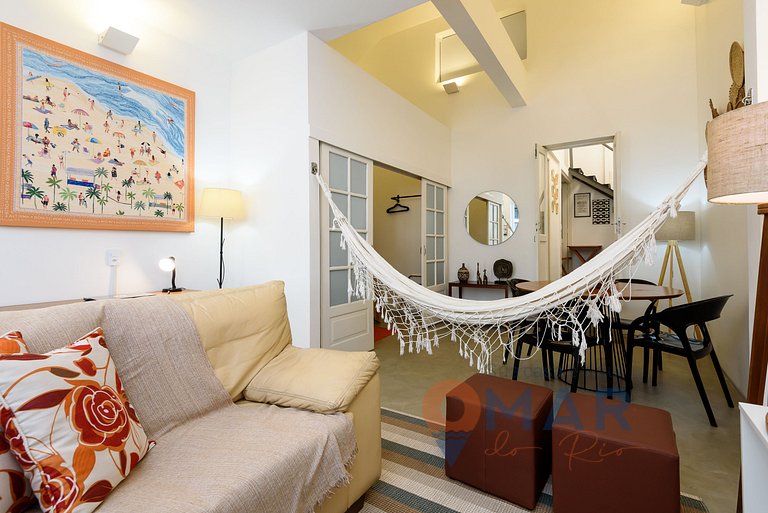 2BDRs and balcony w/ sea view in Ipanema | TXM 21S