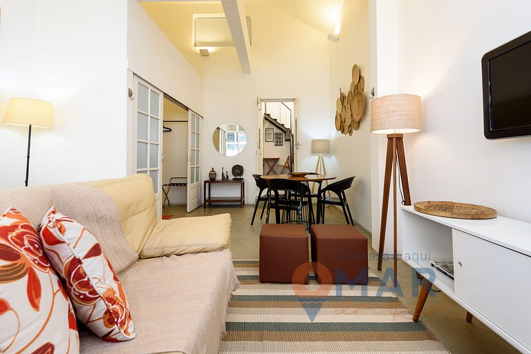 2BDRs and balcony w/ sea view in Ipanema | TXM 21S