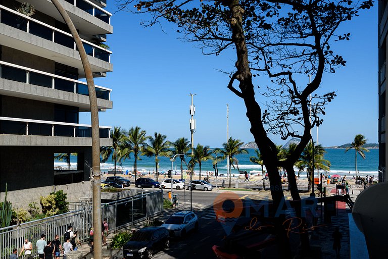 2BDRs and balcony w/ sea view in Ipanema | TXM 21S