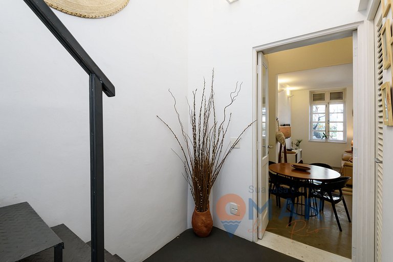 2BDRs and balcony w/ sea view in Ipanema | TXM 21S
