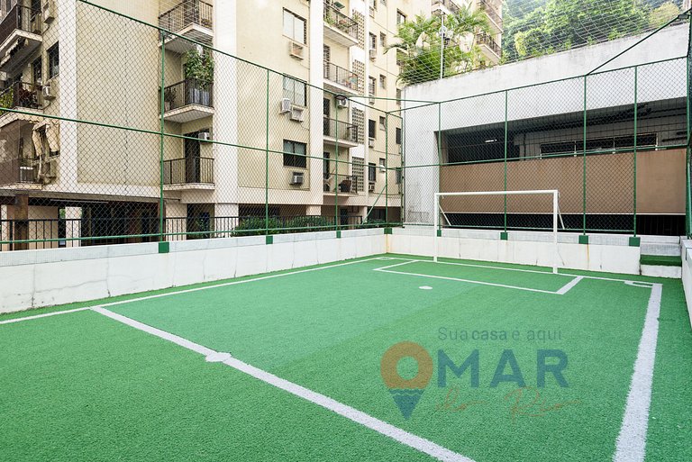 2Qtos c/ Piscina e Garagem no Humaitá|HMT 282/1301