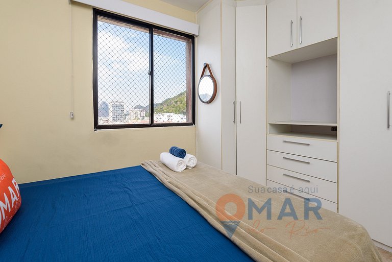 2BDRs with pool and garage in Humaitá|HMT 282/1301
