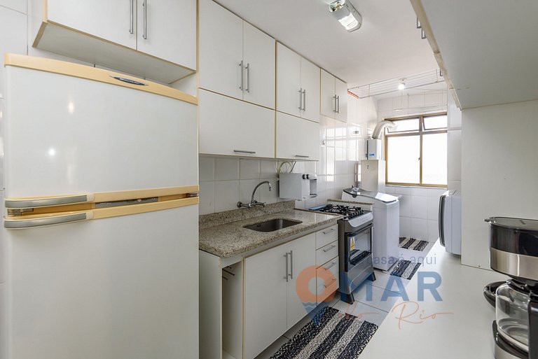 2Qtos c/ Piscina e Garagem no Humaitá|HMT 282/1301