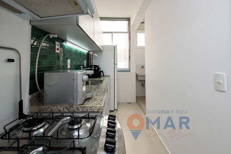 2Qtos c/ Garagem a 5min Praia do Leblon|AMT 34/103
