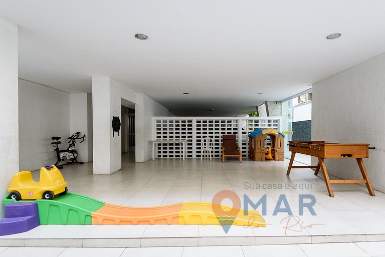 2Qtos c/ Garagem a 5min Praia do Leblon|AMT 34/103