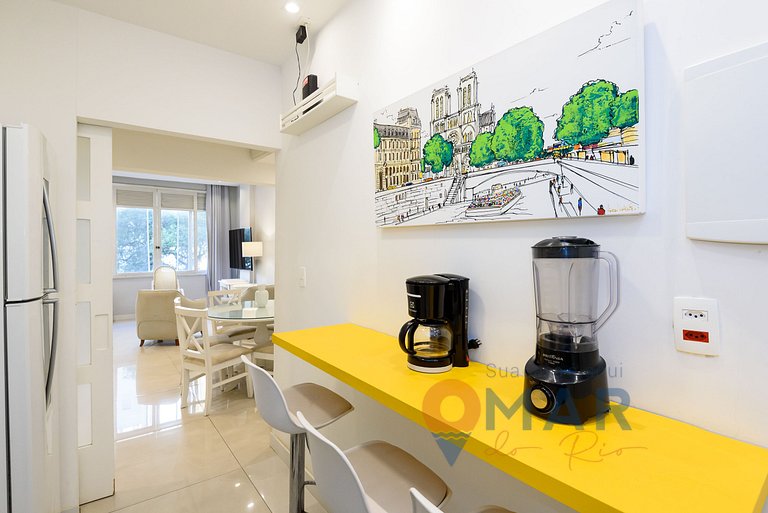 3-bedroom apartment in Copacabana with bathtub | SL 432/401