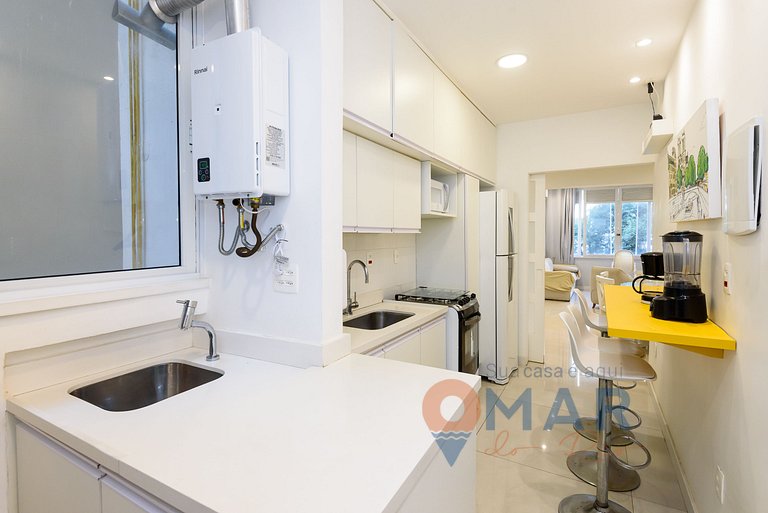 3-bedroom apartment in Copacabana with bathtub | SL 432/401