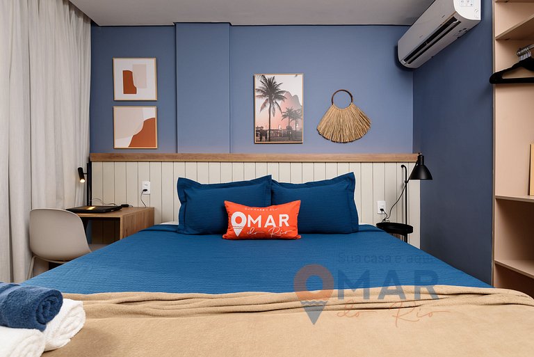 Charmoso 1Qto a 200m da Praia | NSC 1085/1004