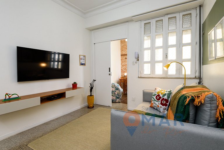 1BDR, 1 minute from Copacabana Beach | PF 31/908