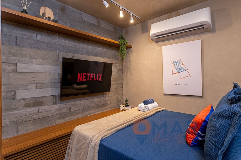 Studio en Leblon a 6min. de la Playa | HC 827/306