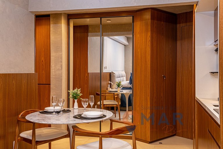 Studio no Leblon a 6 min. da Praia | HC 827/306