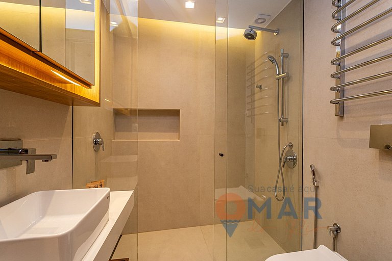 Studio no Leblon a 6 min. da Praia | HC 827/306