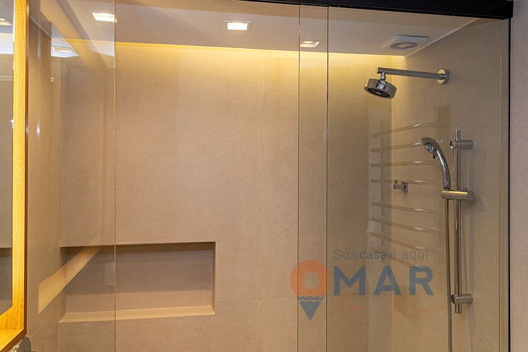 Studio no Leblon a 6 min. da Praia | HC 827/306