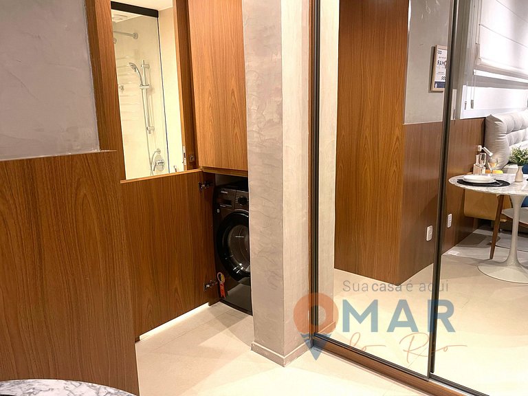 Studio no Leblon a 6 min. da Praia | HC 827/306