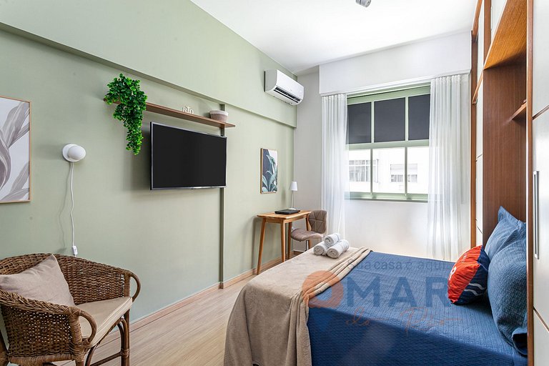 1BDR Clean 200m from Copacabana Beach | CR 53/505
