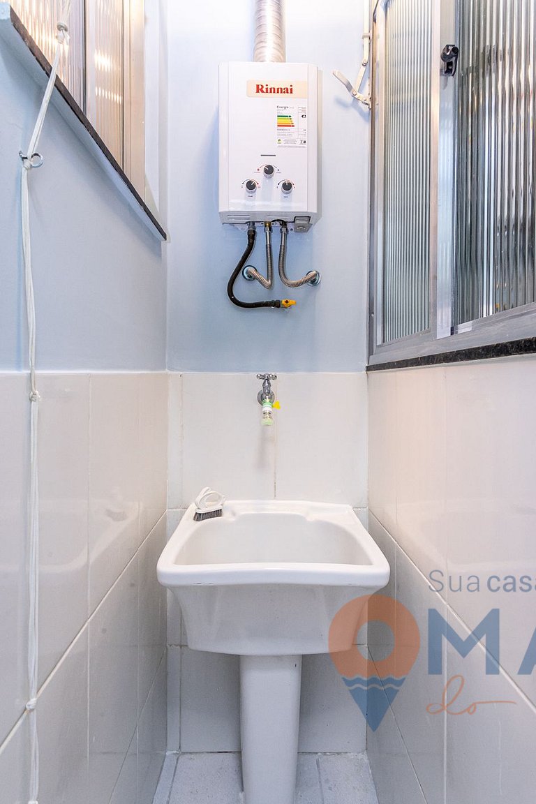 Clean&Calm: 1Qto a 200m da Praia de Copa|CR 53/505