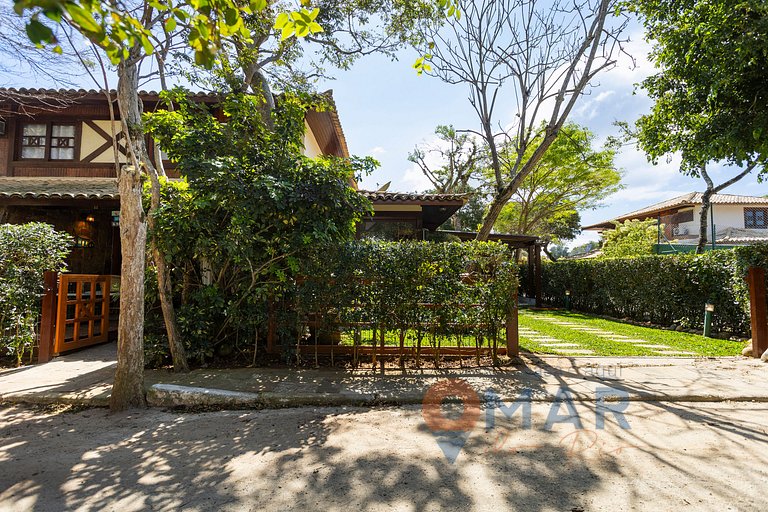 House in Búzios with 4 bedrooms and gourmet area| VF 11