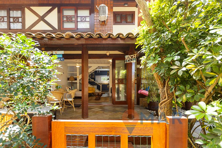 House in Búzios with 4 bedrooms and gourmet area| VF 11
