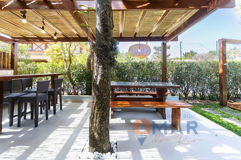 Casa en Búzios con 4 dormitorios y zona gourmet| VF 11