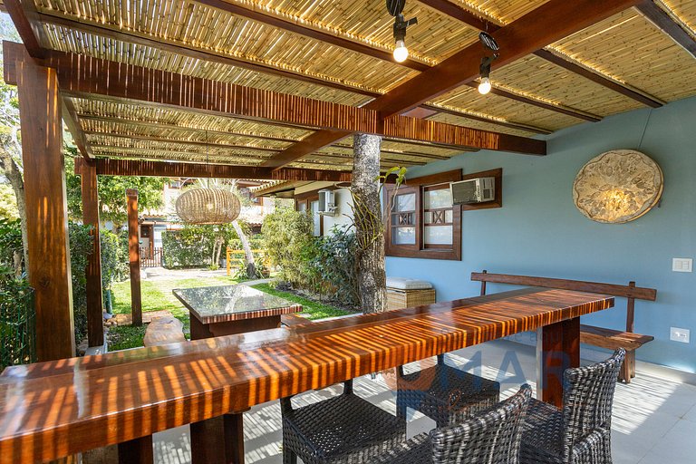 Casa en Búzios con 4 dormitorios y zona gourmet| VF 11