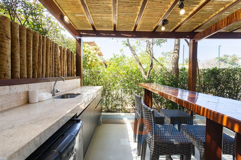 House in Búzios with 4 bedrooms and gourmet area| VF 11