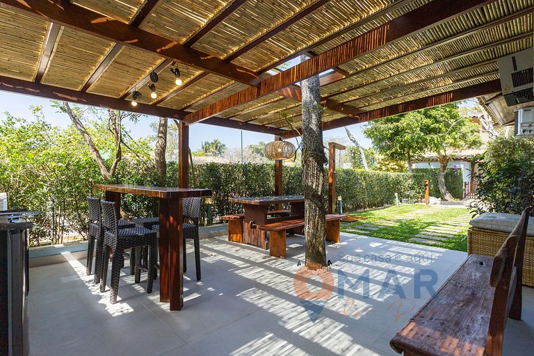 House in Búzios with 4 bedrooms and gourmet area| VF 11