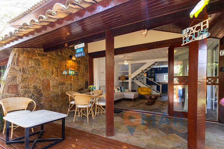 Casa en Búzios con 4 dormitorios y zona gourmet| VF 11