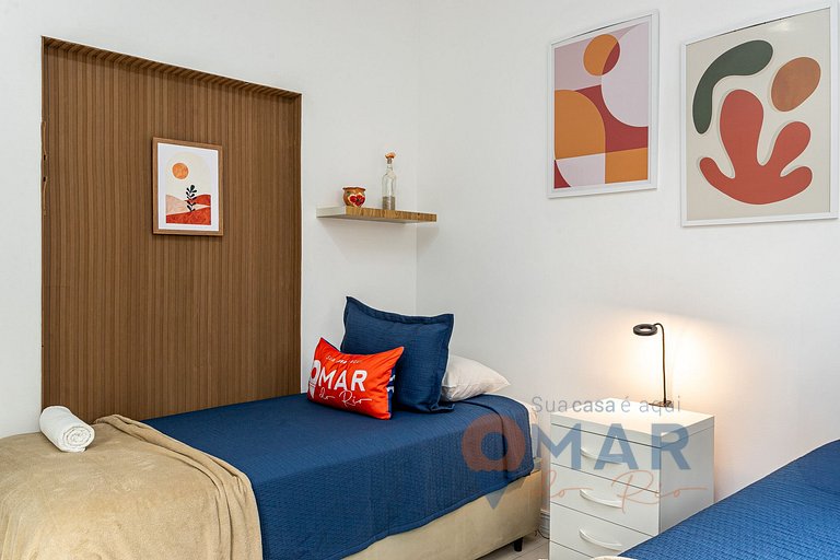 3BDRs 400m from Copacabana beach | LM 110/301