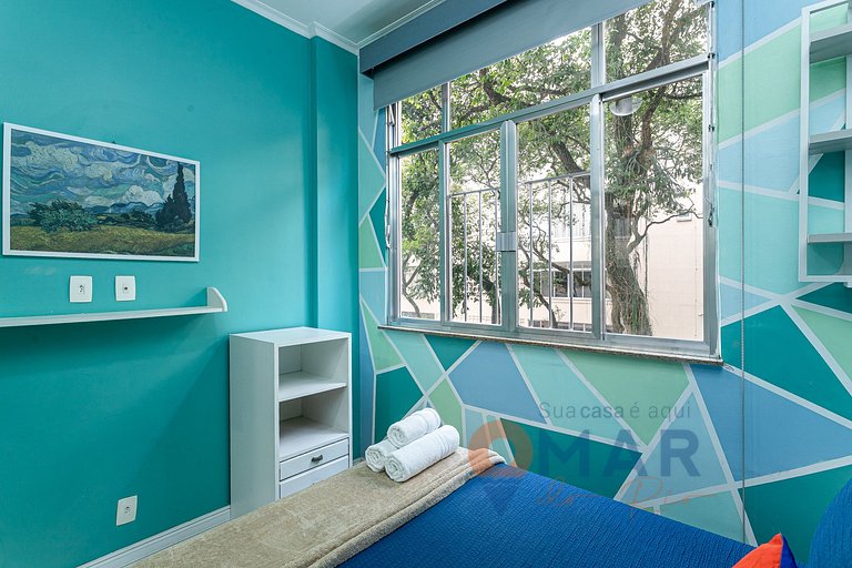 3BDRs 400m from Copacabana beach | LM 110/301
