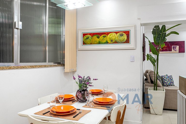 3BDRs 400m from Copacabana beach | LM 110/301