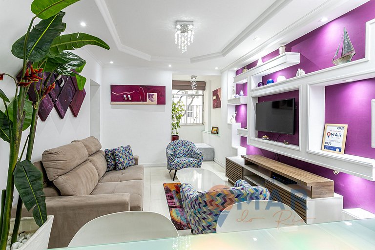 3BDRs 400m from Copacabana beach | LM 110/301