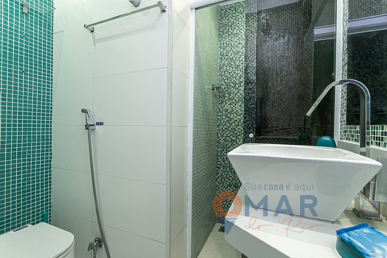 3BDRs 400m from Copacabana beach | LM 110/301