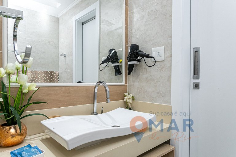 3BDRs 400m from Copacabana beach | LM 110/301