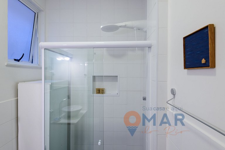 1Qto a 7 min da Praia de Copacabana | BR 678/504