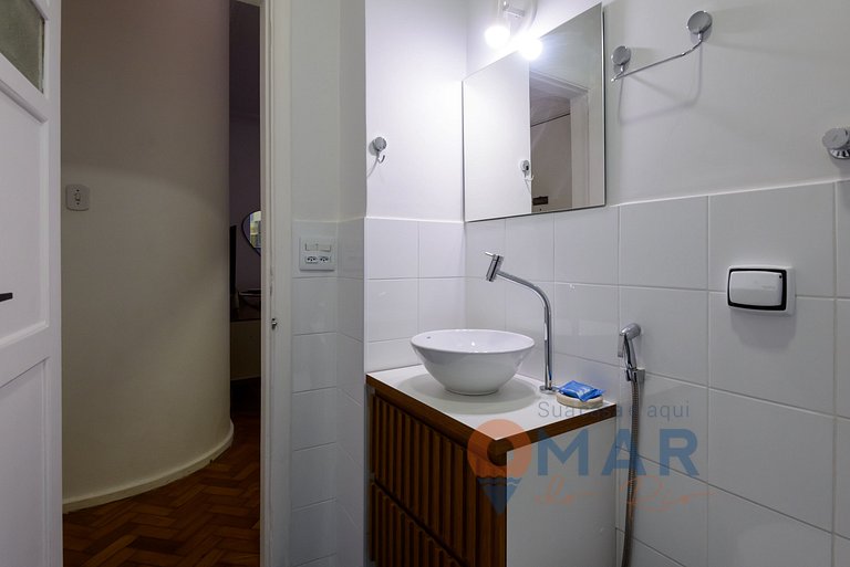 1Qto a 7 min da Praia de Copacabana | BR 678/504