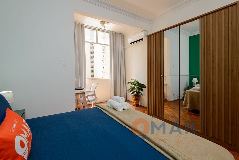 1BDR 7 min away from Copacabana Beach | BR 678/504