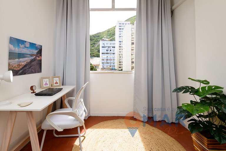 1Qto a 7 min da Praia de Copacabana | BR 678/504