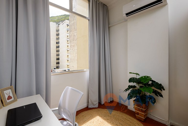 1Qto a 7 min da Praia de Copacabana | BR 678/504