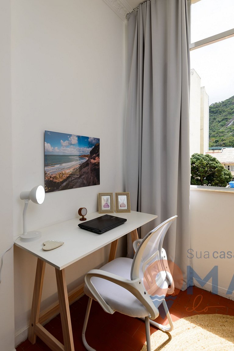 1Qto a 7 min da Praia de Copacabana | BR 678/504