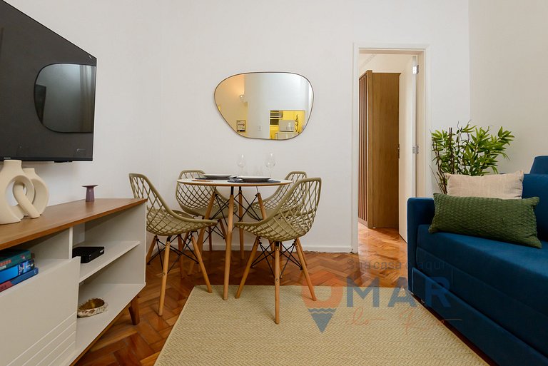 1BDR 7 min away from Copacabana Beach | BR 678/504