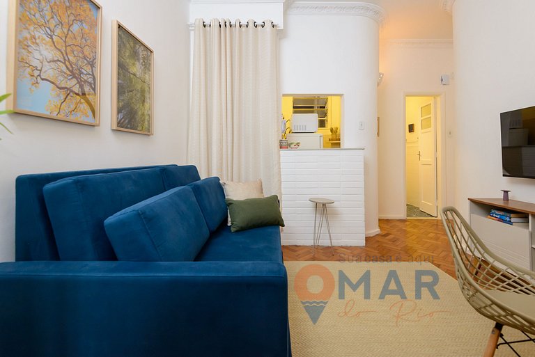 1BDR a 7min de la playa de Copacabana | BR 678/504