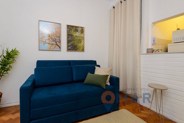 1Qto a 7 min da Praia de Copacabana | BR 678/504