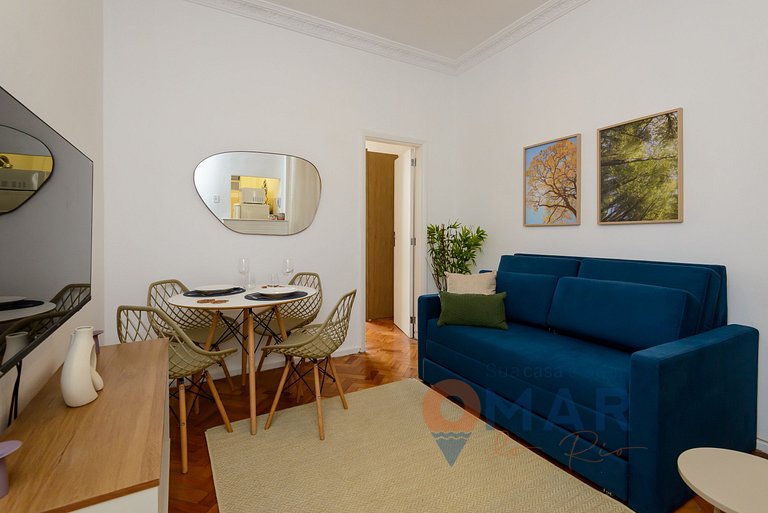 1BDR a 7min de la playa de Copacabana | BR 678/504