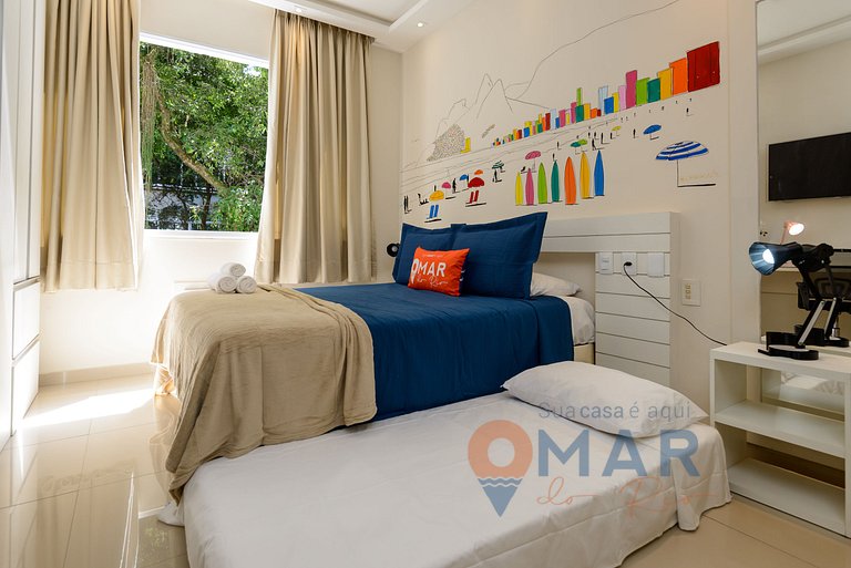 Estudio en Copacabana a 450 metros de la playa | BC 530/202