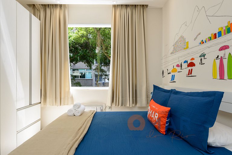 Studio em Copacabana a 450m da Praia | BC 530/202