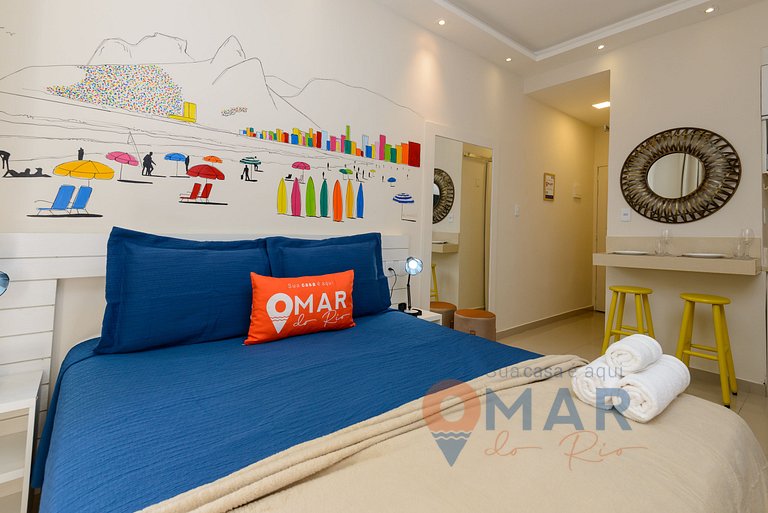 Studio by the beach in Copacabana | BC 530/202