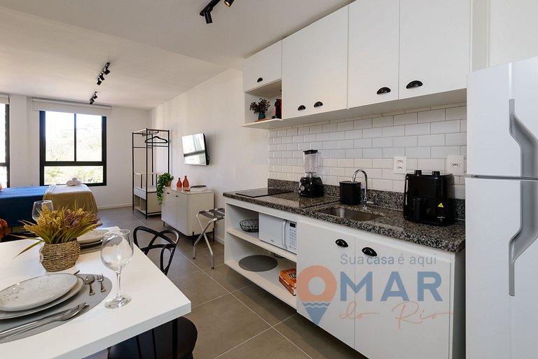 Studio Moderno a 11 min da Lapa | RL 201/1008