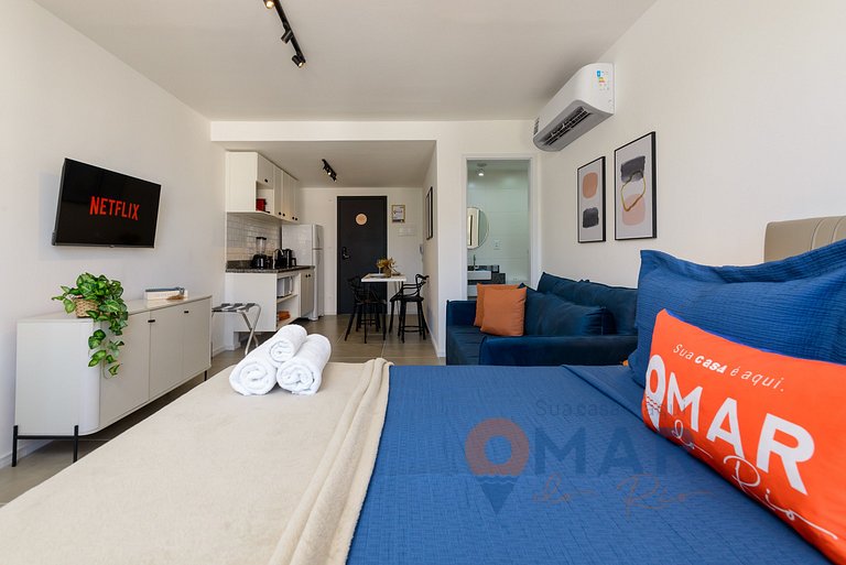 Estudio Moderno a 11 min de Lapa | RL 201/1008