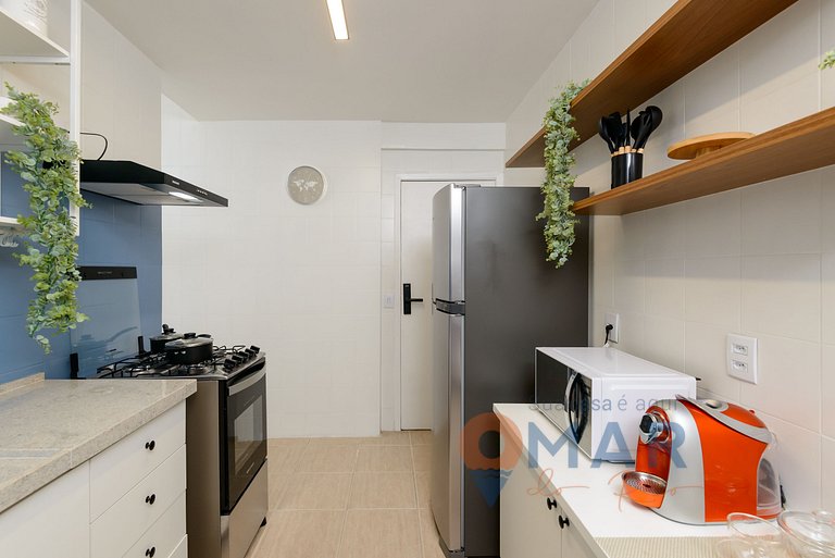 Amplo 3 Qtos c/ Garagem em Copacabana | SC 431/704